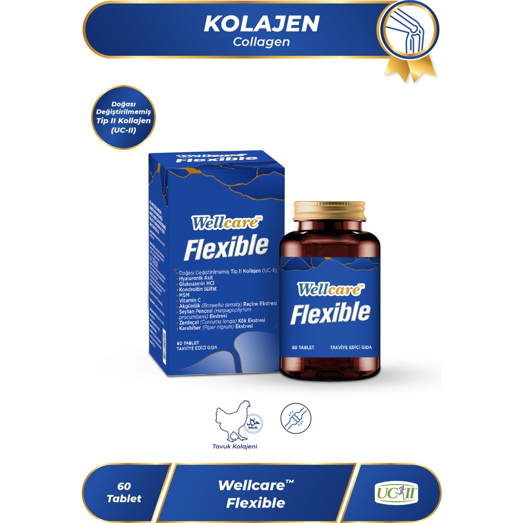 Wellcare Flexible 60 Tablet Diğer Fiyatı