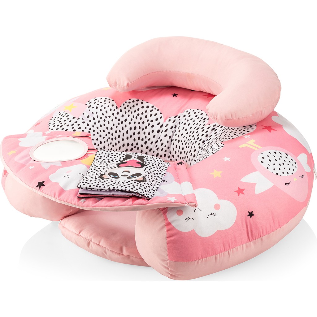 Wellgro Dreamy Cat Sırt Destekli Yer Minderi - Açık Pembe Bebek Güvenlik Fiyatı
