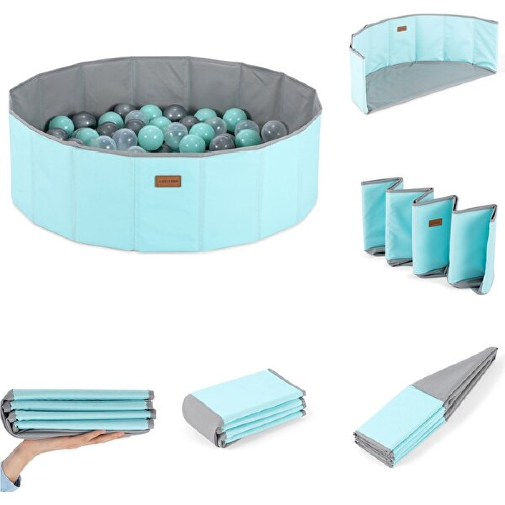 WellGro Katlanır Aktivite ve Top Havuzu, 90 Toplu - 80 x 70 cm - Mint Oyuncak Fiyatı