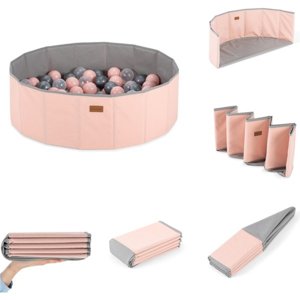 WellGro Katlanır Aktivite ve Top Havuzu, 90 Toplu - 80 x 70 cm - Pembe Oyuncak Fiyatı