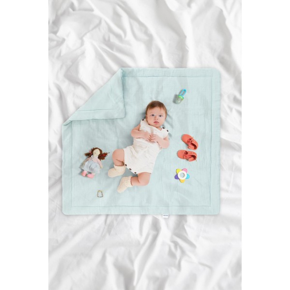 Wellgro Müslin Bebek Battaniyesi Mint Bebek Battaniyesi Fiyatı