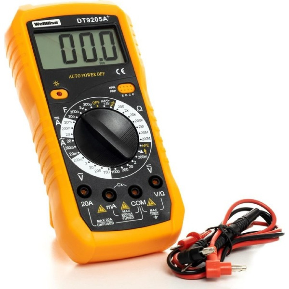 Wellhise DT9205A+ Dijital Multimetre Diğer Test ve Ölçüm Cihazları Fiyatı