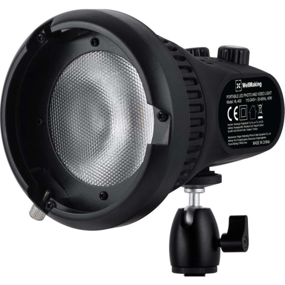 Wellmaking HL-400 Taşınabilir LED Video Işığı Video Kamera Aksesuarları Fiyatı