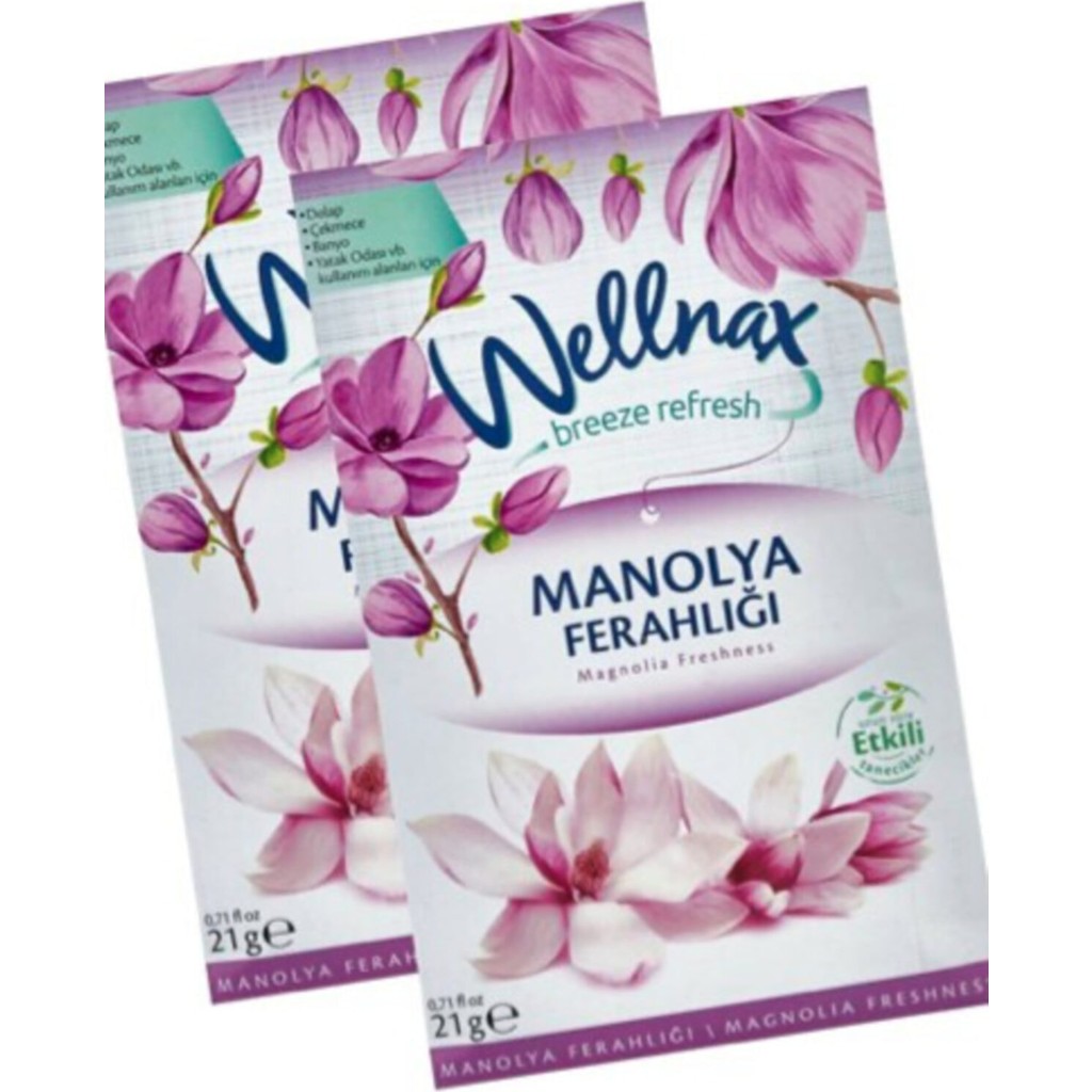 Wellnax Breeze Refresh Dolap Çekmece Kokusu Manolya Ferahlığı Kesesi x2 Evcil Hayvan Ürünleri Fiyatı
