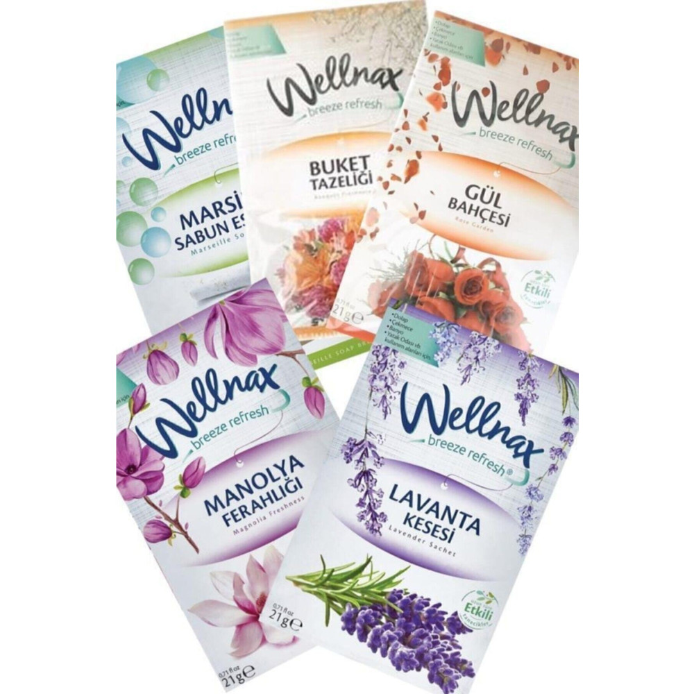 Wellnax breeze refresh Dolap Ve Çekmece Kokusu Karışık Seri Oda Kokusu Fiyatı