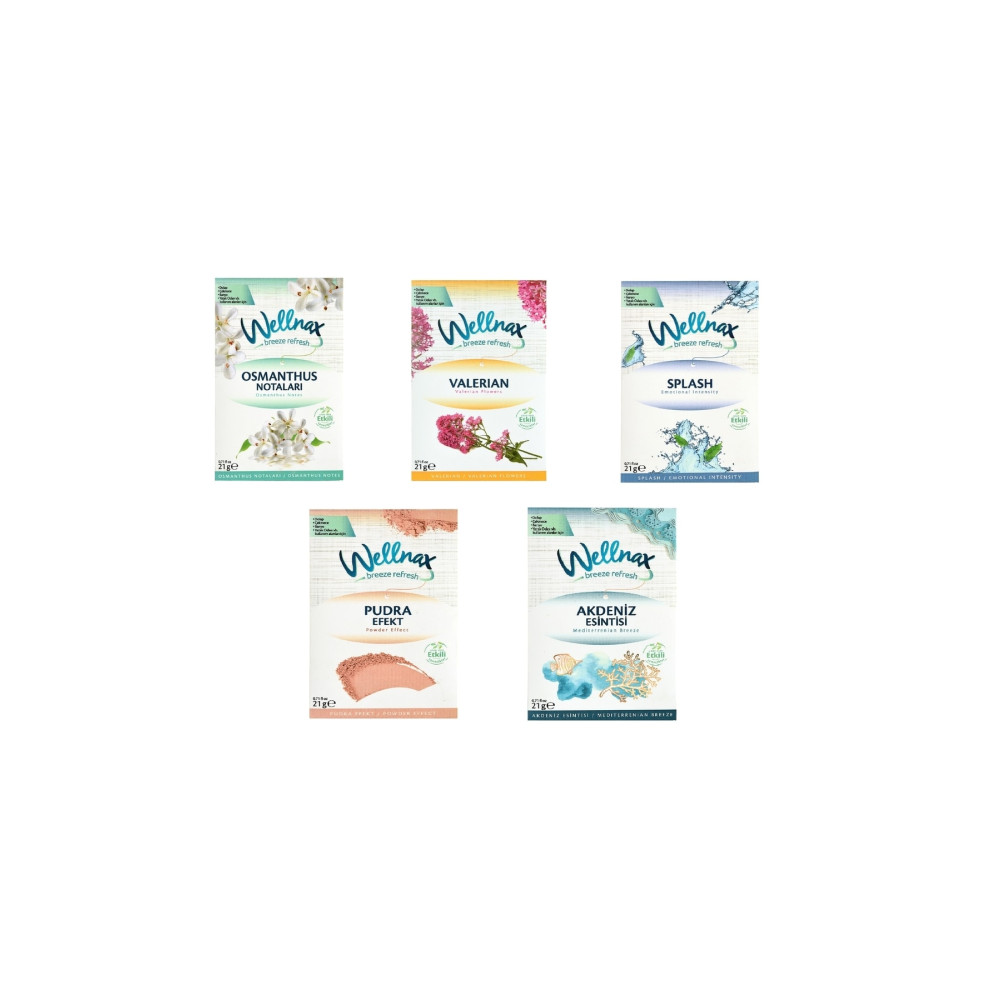 Wellnax breeze refresh Dolap Ve Çekmece Kokusu Mix Seri Deterjan ve Temizlik Ürünleri Fiyatı
