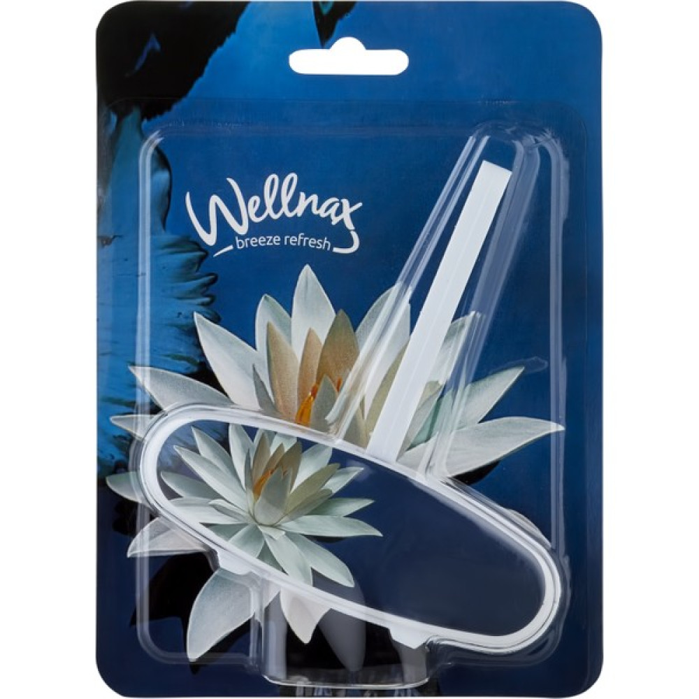 Wellnax Breeze Refresh Wc & Klozet Temizleyici Blok Zambak Desenli x1 Temizlik Malzemeleri Fiyatı