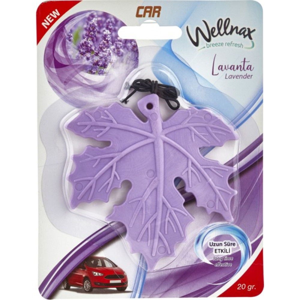 Wellnax Breeze Refresh Yaprak Oto Ferahlatıcı Lavanta Kokusu X1 Oto Kokuları Fiyatı