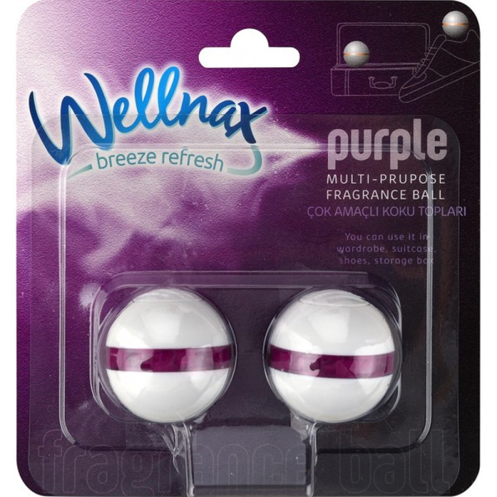 Wellnax Çok Amaçlı Koku Topları Purple Oda Kokusu Fiyatı