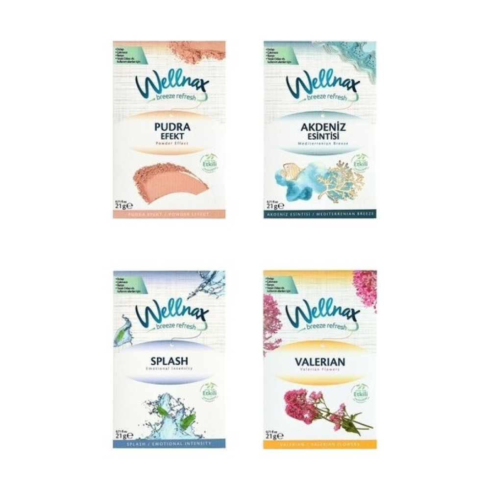 Wellnax Dolap ve Çekmece Kokusu 4lü Set Oda Kokusu Fiyatı