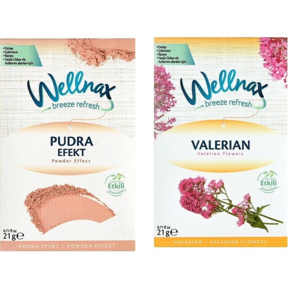 Wellnax Dolap ve Çekmece Kokusu Purda+Valerian Çiçeği Oda Kokusu Fiyatı