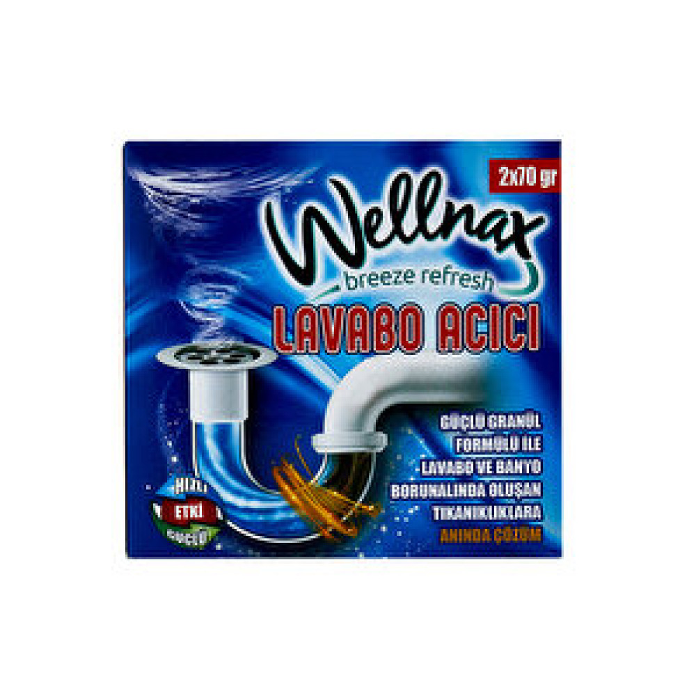 Wellnax Lavabo Açıcı 2'li 70 Gr Temizlik Malzemeleri Fiyatı