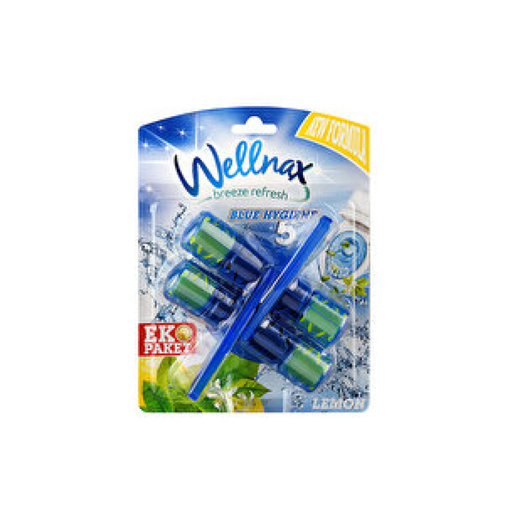 Wellnax Mavisu Wc Blok 2'li Taze Limon Aromalı Ev Temizliği Fiyatı