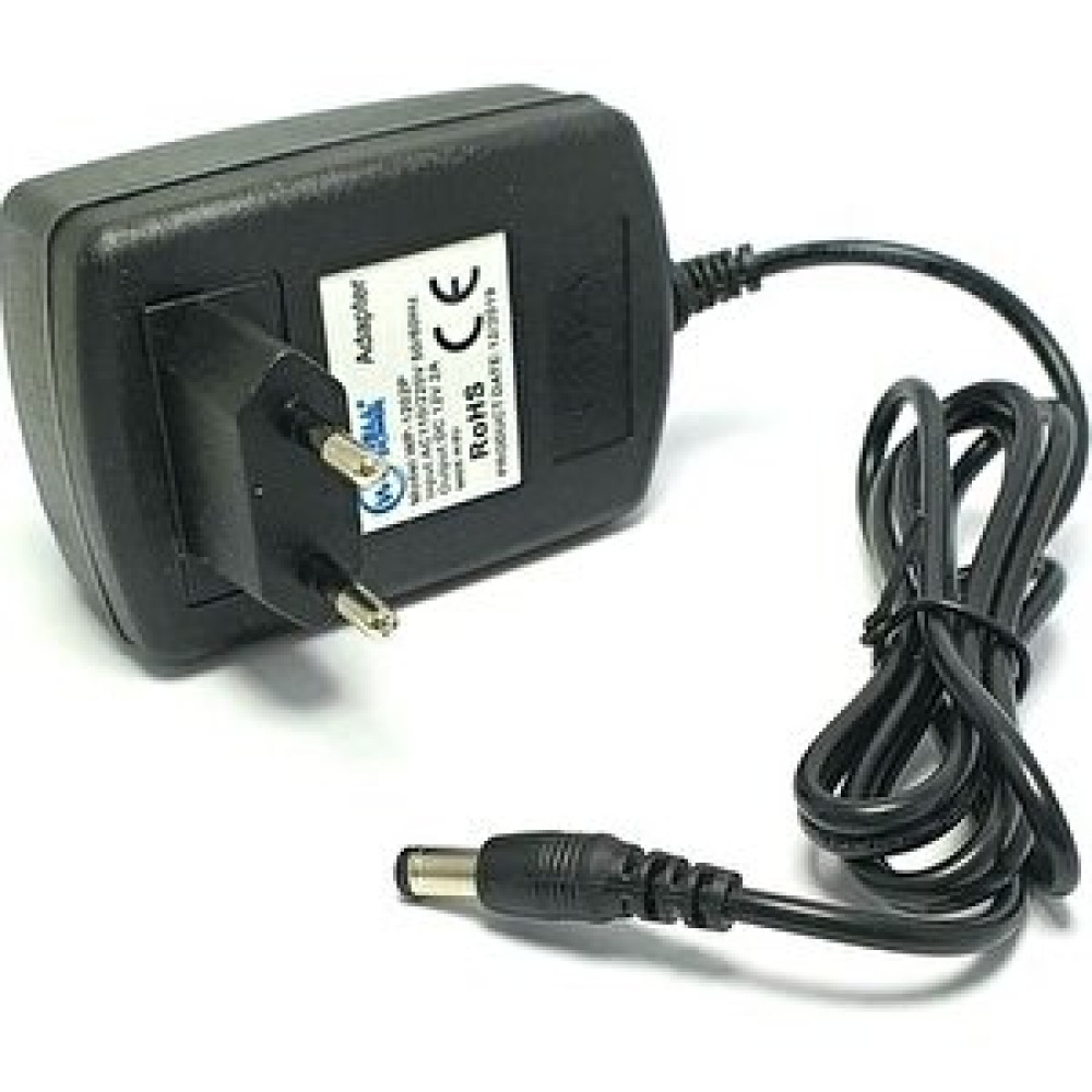 WellPower 12volt 2amper Plastik Kasa Adaptör 5.5x2.5mm Jak Fişli / Priz Tipi Elektrik ve Aydınlatma Fiyatı