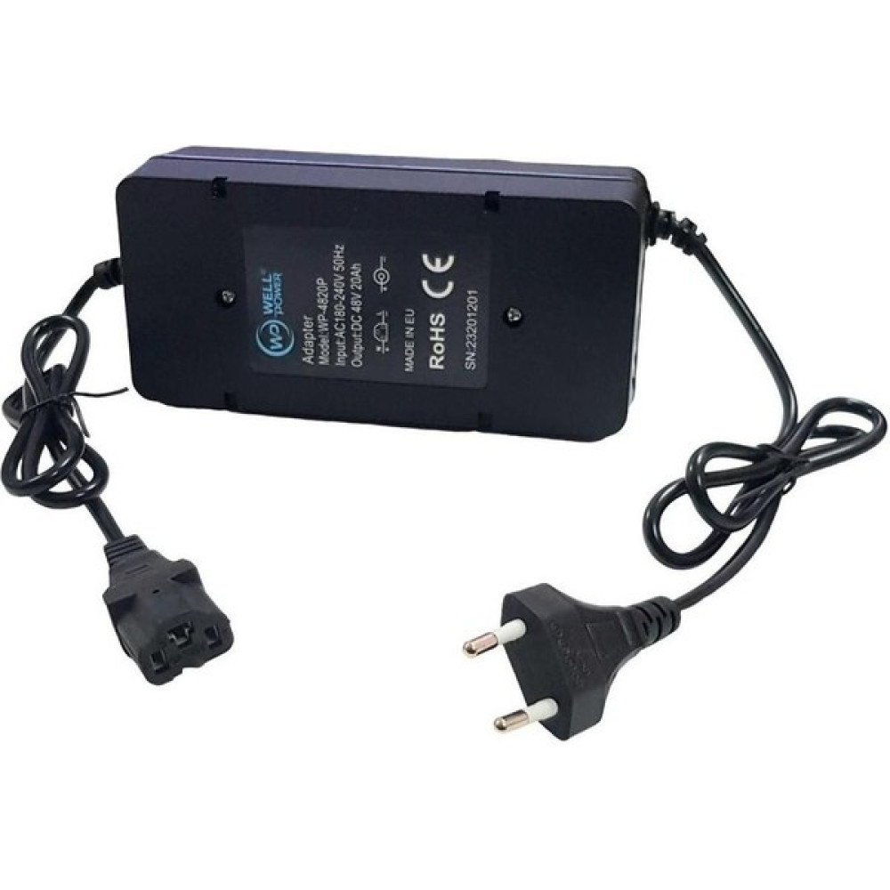 Wellpower 48VOLT 20AMPER Elektrikli Bisiklet Şarj Adaptörü Akü Şarj Edici Fiyatı