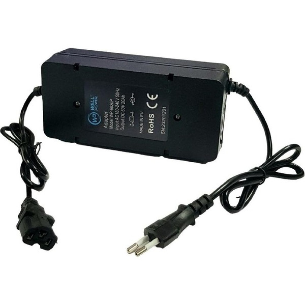Wellpower 60VOLT 20AMPER Elektrikli Bisiklet Şarj Adaptörü Akü Şarj Edici Fiyatı