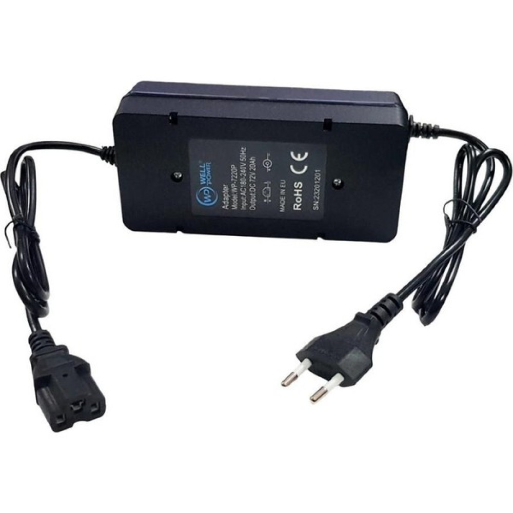 Wellpower 72VOLT 20AMPER Elektrikli Bisiklet Şarj Adaptörü Akü Şarj Edici Fiyatı
