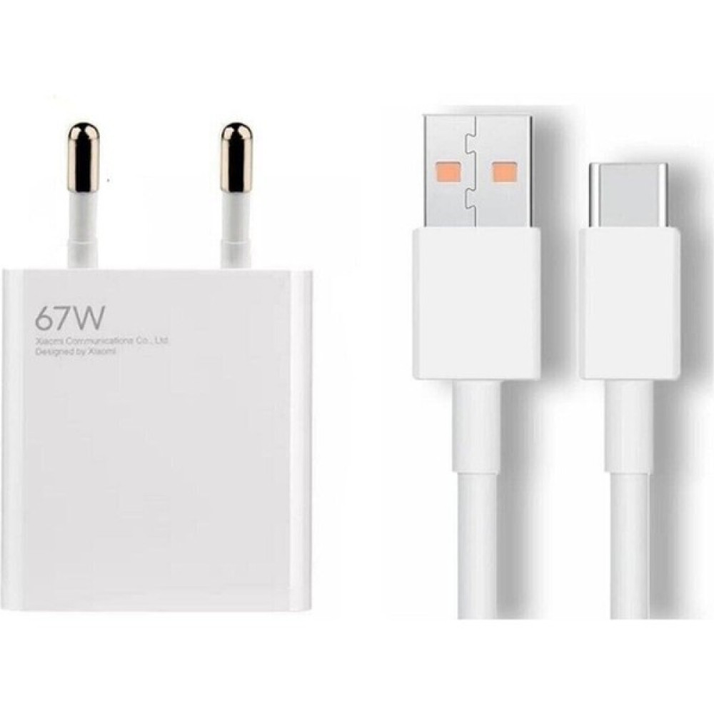 wellstore Xiaomi Uyumlu 67W Hızlı Şarj Aleti Adaptörü + Kablo Seti Mi 67W Xiaomi - Bakır Cep Telefonu Şarj Cihazı Fiyatı