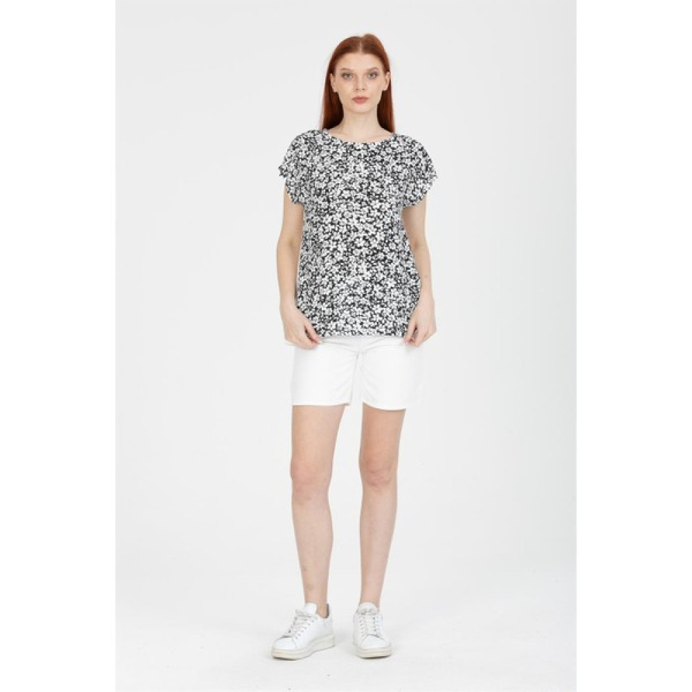 Wellwe Beyaz T-Shırt Bayan T-shirt Fiyatı