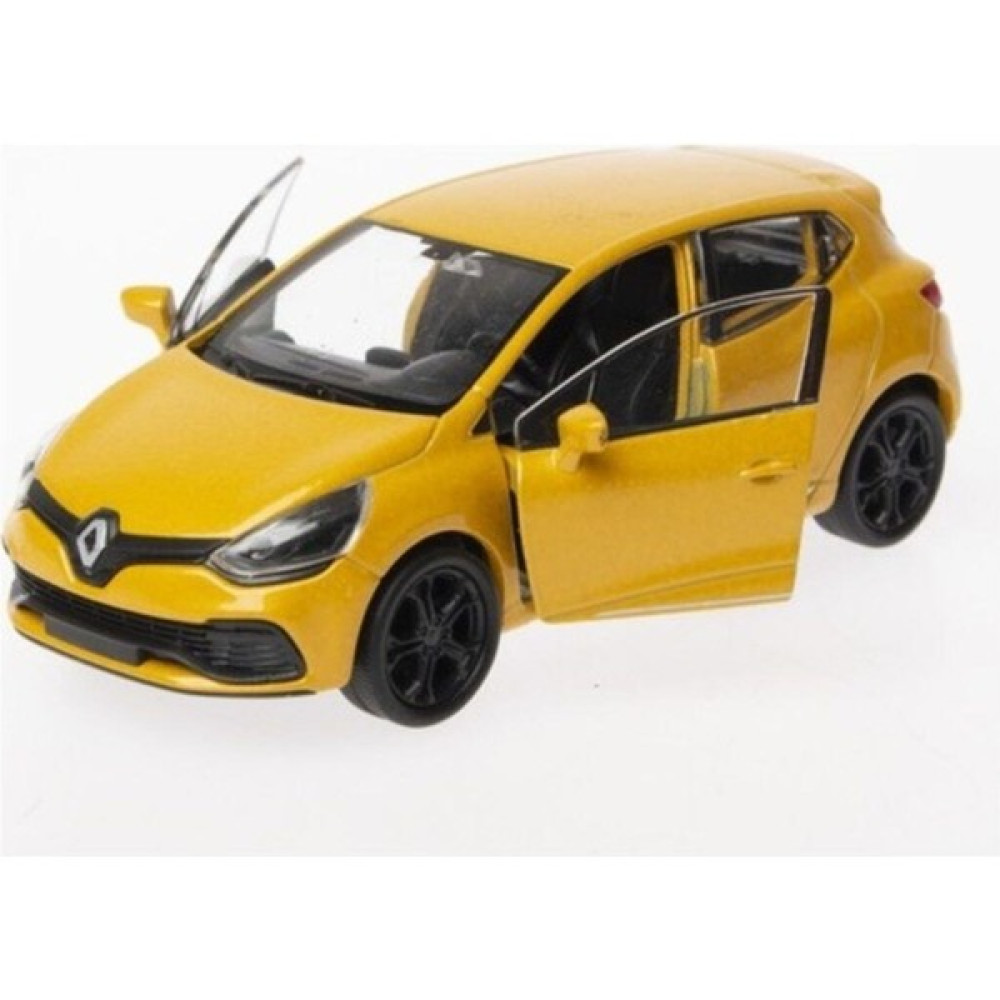 Welly 1:36 Ölçek Diecast Çek-Bırak Renault Clio Rs -Sarı - Renkli Oyuncak Araç Fiyatı
