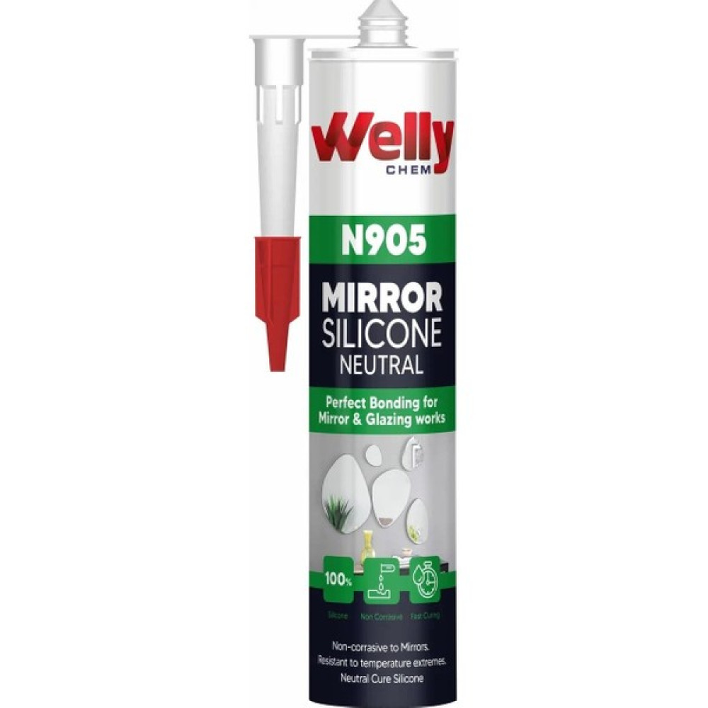 Welly Chem N905 Notr Ayna Silikonu 280ML Şeffaf Nalburiye & Hırdavat Fiyatı
