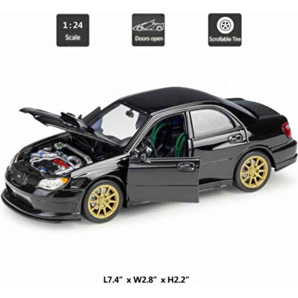 Welly Subaru Impreza Wrx Sti 1/24 - Siyah Oyun & Hobi Fiyatı