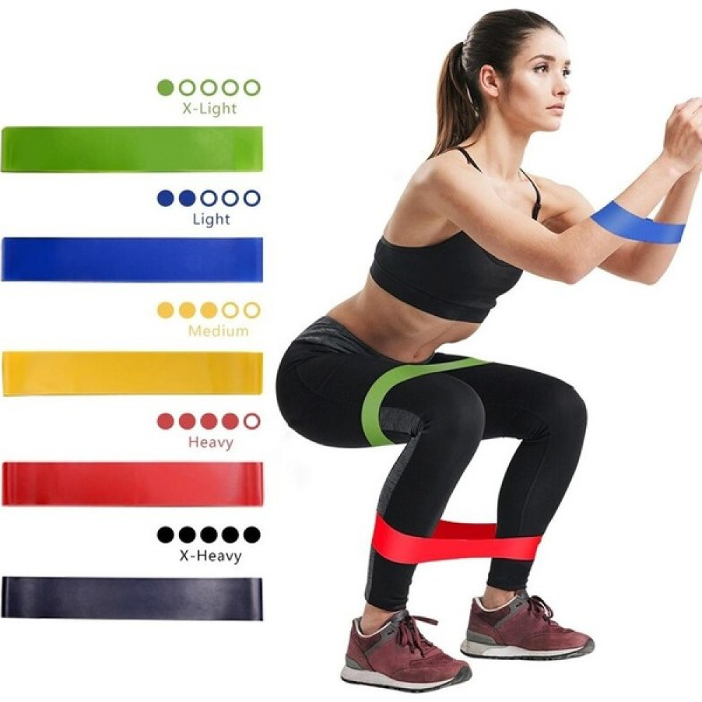 Welta 5 Li Farklı Dirençte Aerobik Bandı Pilates Squat Çalışma Lastiği Kondisyon Aletleri Fiyatı