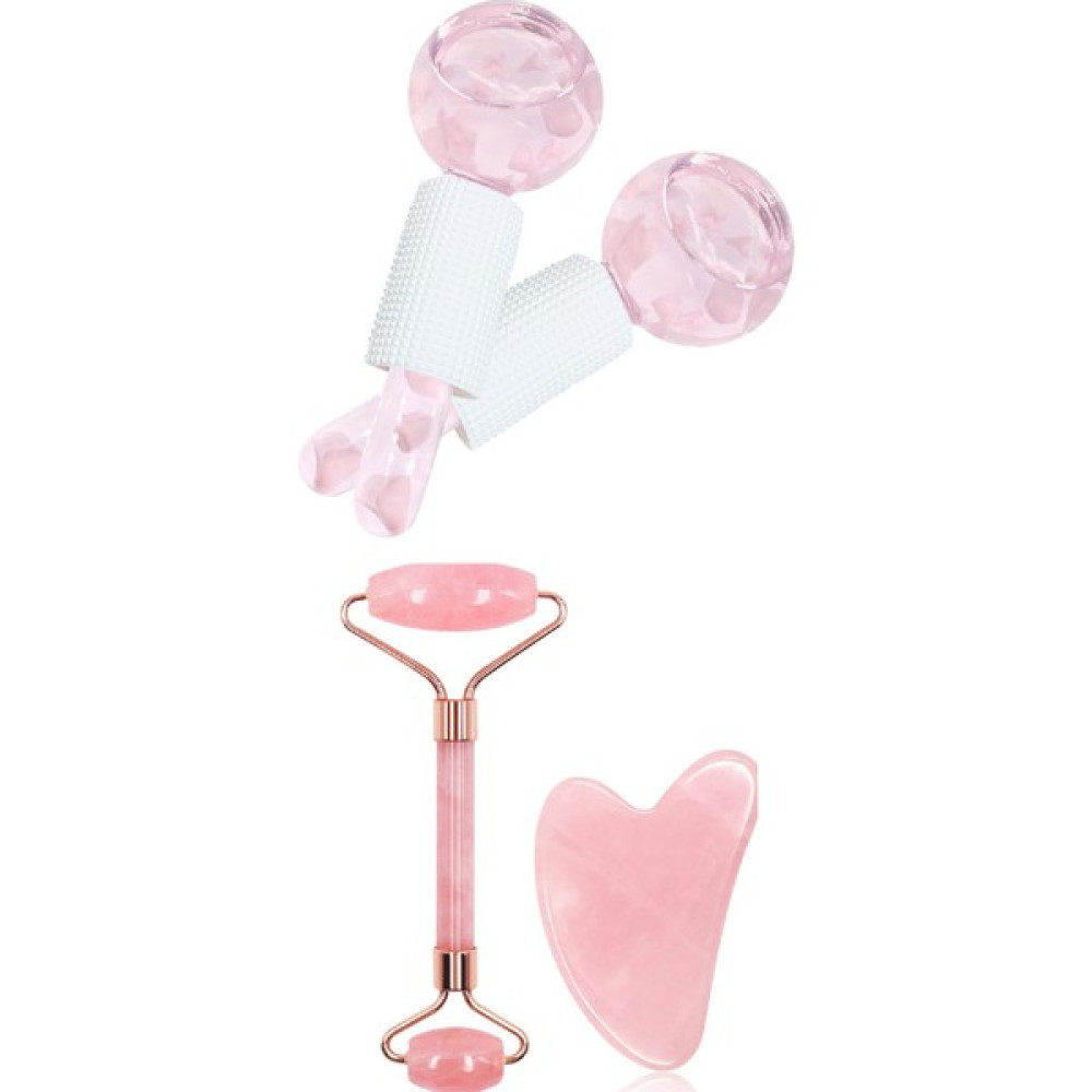 Welta Ice Globes Buz Küresi Soğuk Masaj Terapi Topu 2 Adet ve Pembe Kuvars Face Roller ve Pembe Kuvars Kalp Gua Sha Seti Oto Boyaları Fiyatı