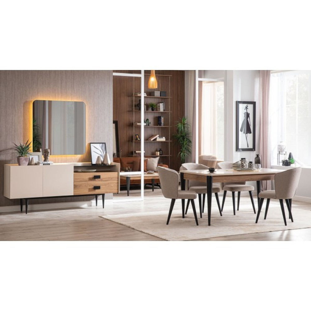 Weltew Home Aqua Yemek Odası Takımı Masa - Sandalye Seti / Takımı Fiyatı