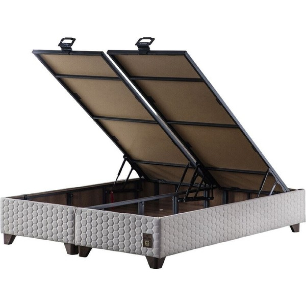 Weltew Home Arizona Çift Kişilik Baza - 150 x 200 cm - Bej Baza Fiyatı