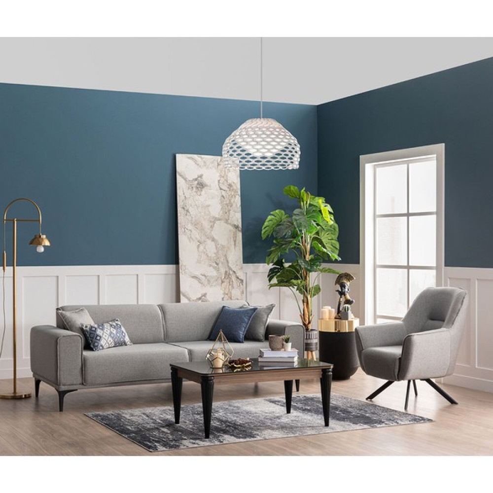 Weltew Home Stil Koltuk Takımı 3+1 Gri Koltuk Takımı / Seti Fiyatı