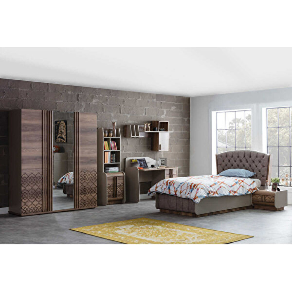 Weltew Home Vega Bazalı ve Karyolalı Genç Odası Takımı Genç Odası Takımı / Seti Fiyatı