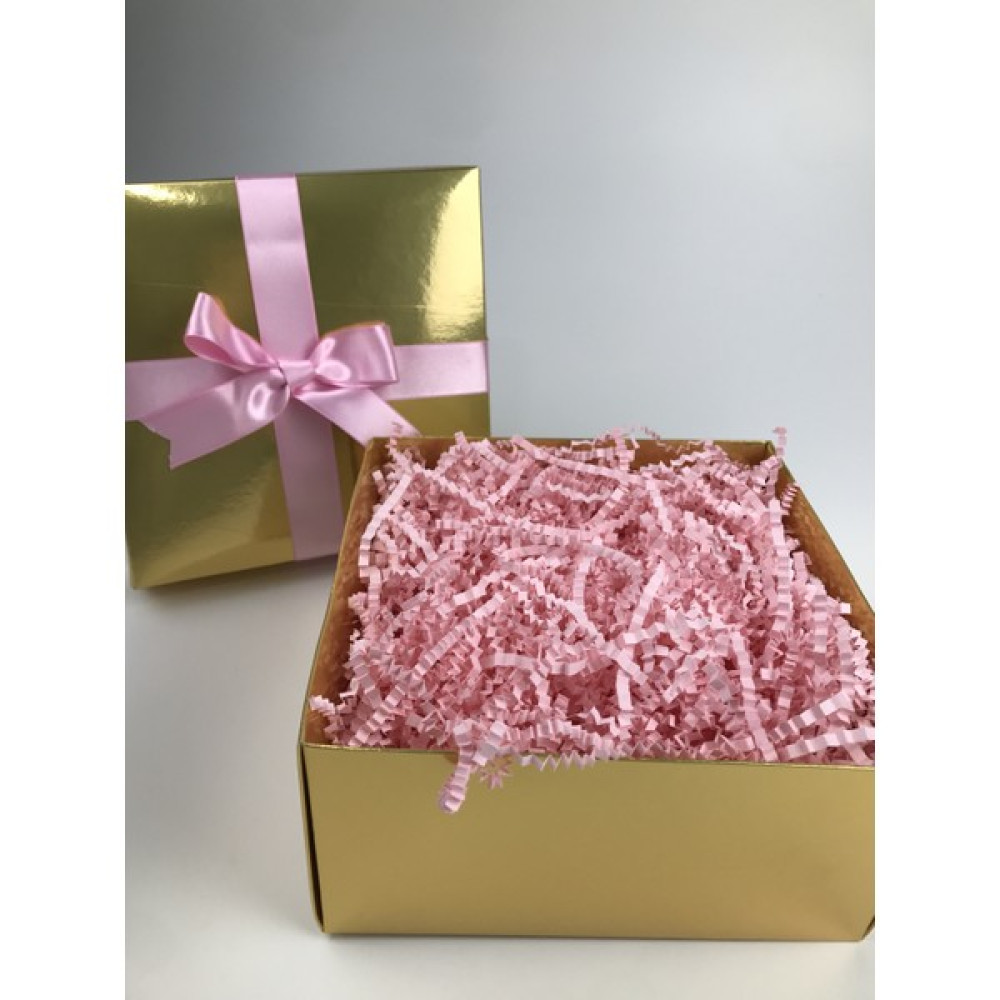 Wendy Box Pembe Kurdeleli Gold Renk Boş Hediye Kutusu Eşya Saklama Kutusu Fiyatı