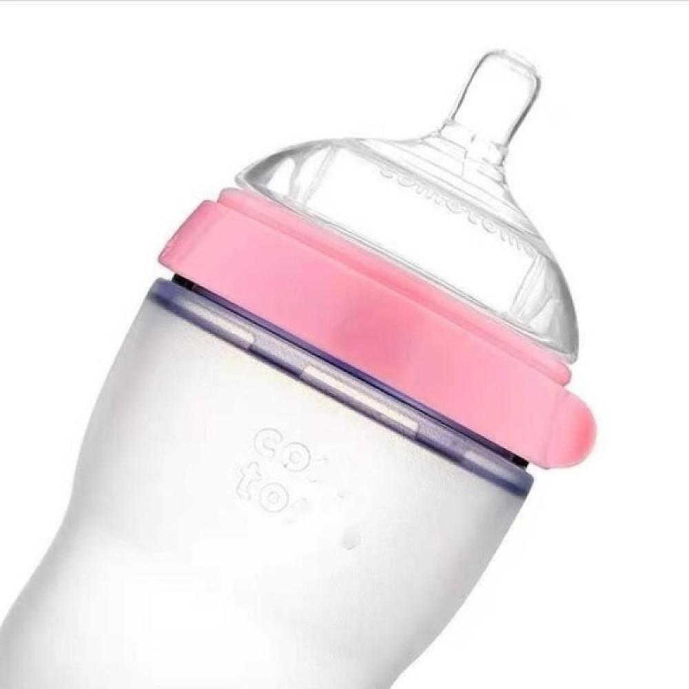 Wenjie Comotomo Silikon Biberon 250 ml - Pembe (Yurt Dışından) Biberon Fiyatı