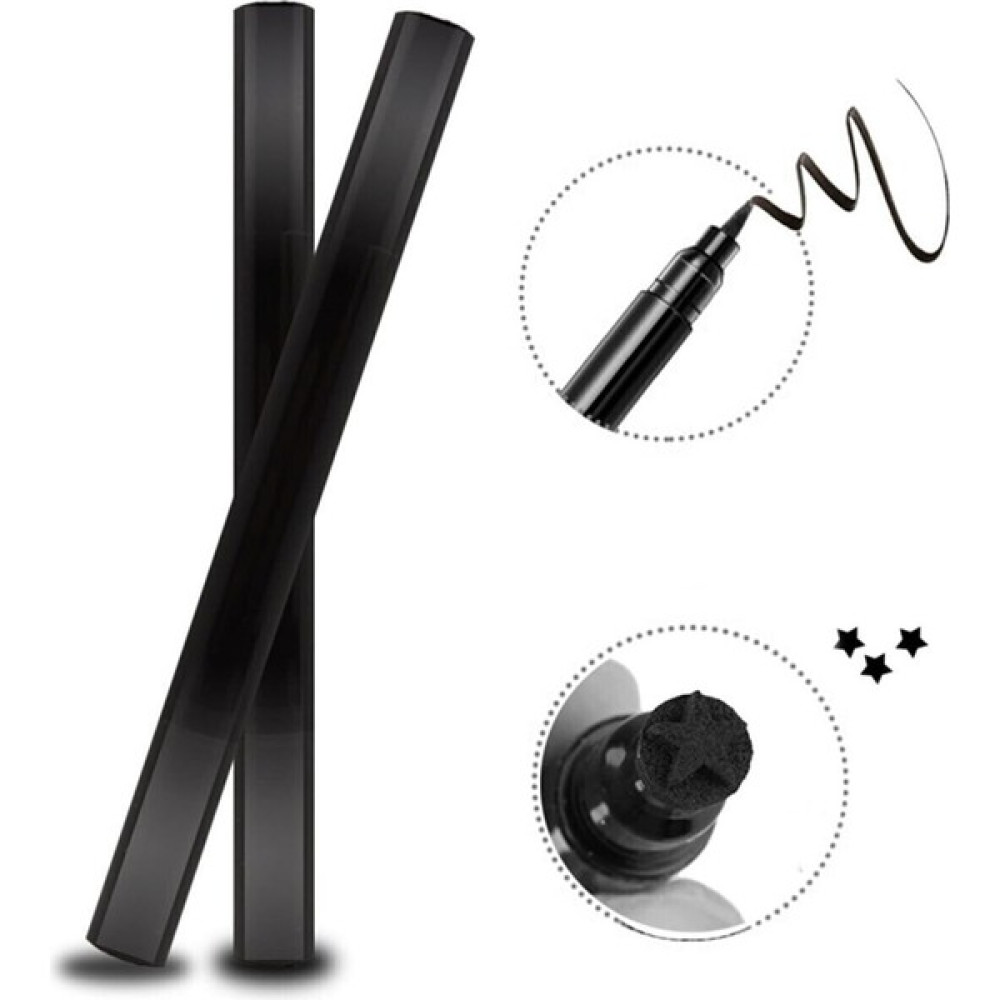 Wenolg Çift Uçlu Yıldız Eyeliner Desenli Eyeliner Fiyatı