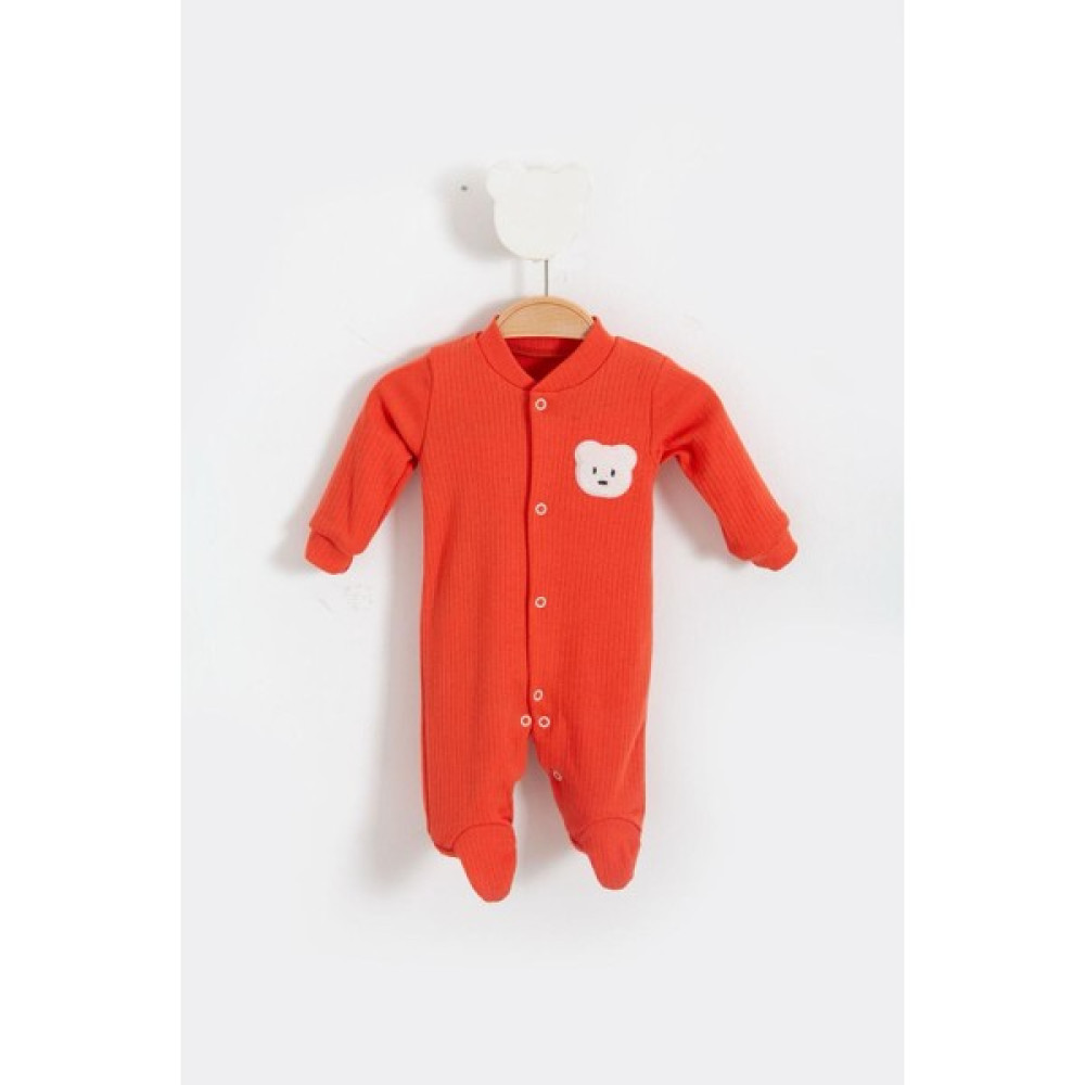 Wera Baby Yenidoğan Önden Çıtlıtlı Bebek Tulum Bebek Tulumu Fiyatı