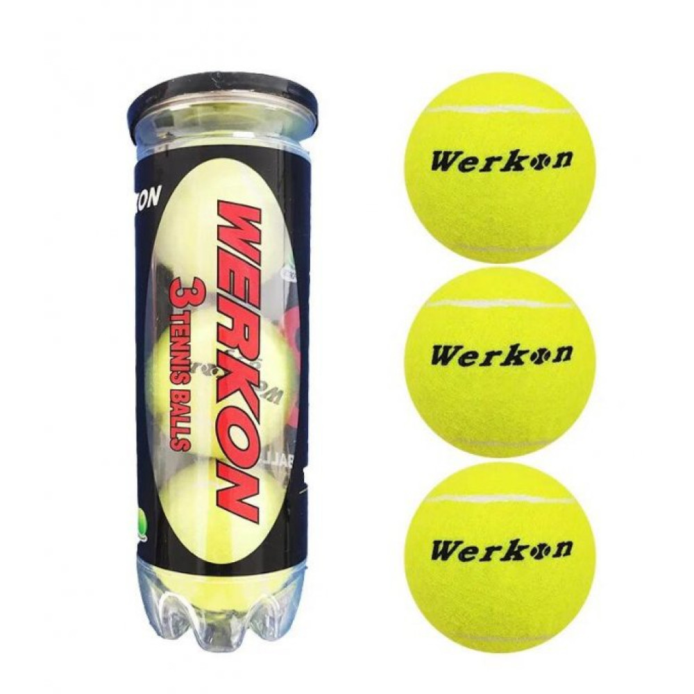Werkon 3Lu Tenis Topu Vakumlu Ambalajda Tenis & Badminton Fiyatı