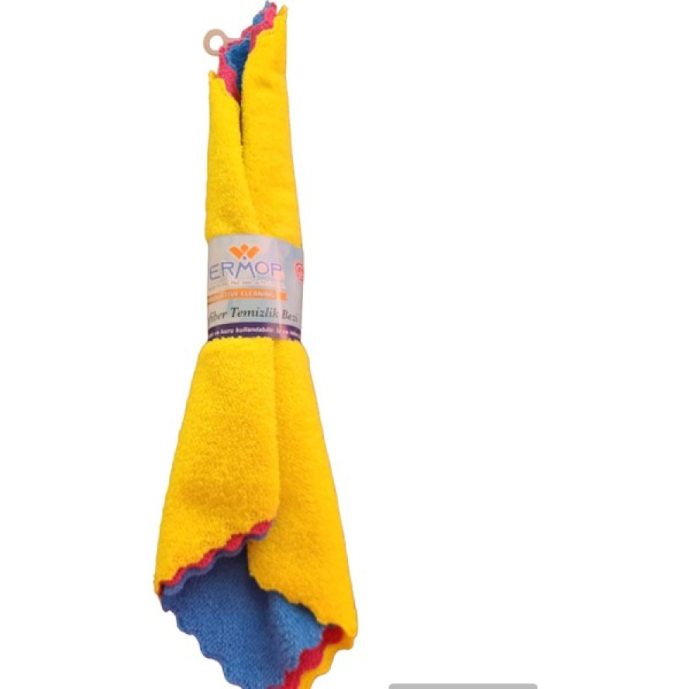 Wermop Mikrofiber Temizlik Bezi 3'lü Temizlik Malzemeleri Fiyatı