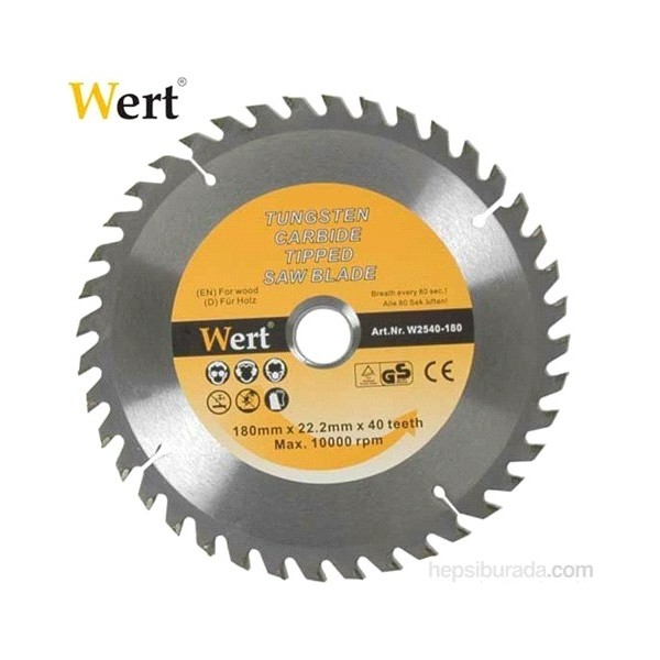 Wert 2540-125 Ahşap Kesme Testeresi 125mm SSD / Solid State Drive Fiyatı
