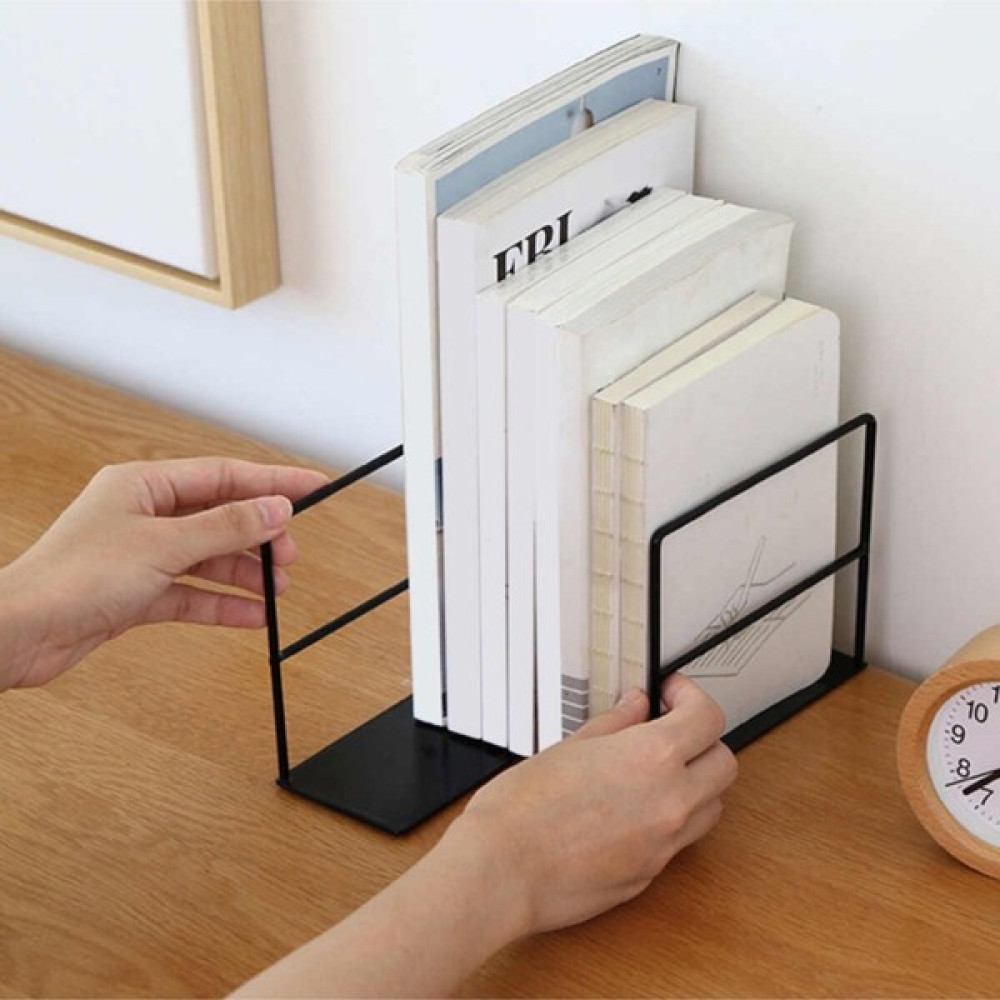 Wess Dizayn Metal Kitap Ayracı Masa Üstü Organizer WD-224 - Siyah Kitaplık Fiyatı