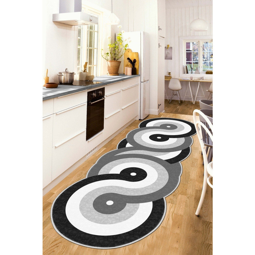 West Home Dijital Baskı Yıkanabilir Kaymaz Taban Leke Tutmaz Mutfak Halısı Salon Halısı Ve Yolluk (60X100)+(50X60) Beden Banyo Halısı Fiyatı