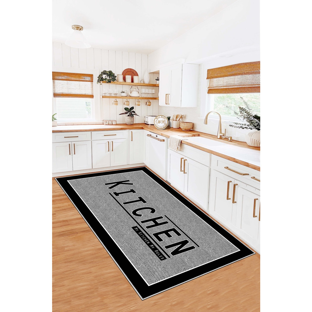 West Home Dijital Baskı Yıkanabilir Kaymaz Taban Leke Tutmaz Mutfak Halısı Salon Halısı Ve Yolluk 80 x 150 Beden Banyo Halısı Fiyatı