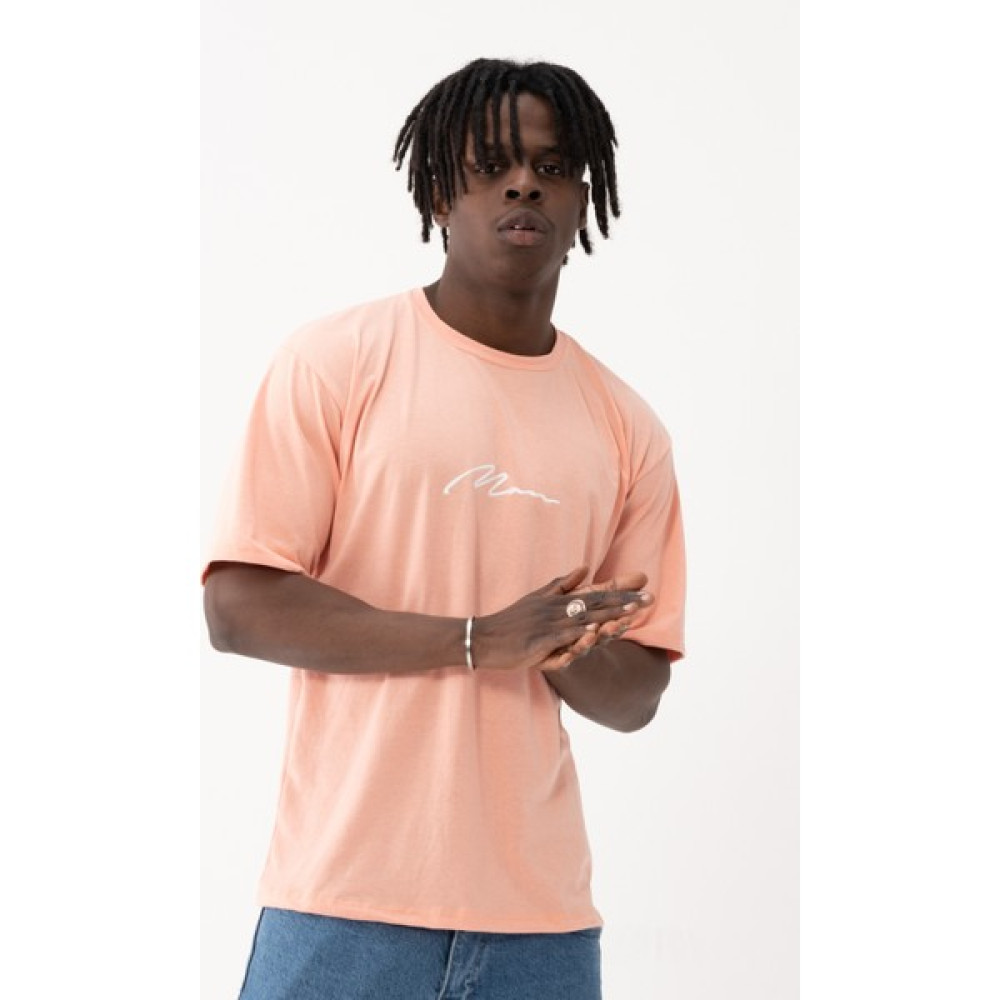 West Kombin Pembe Man Baskı Oversize Tshirt Erkek T-shirt Fiyatı