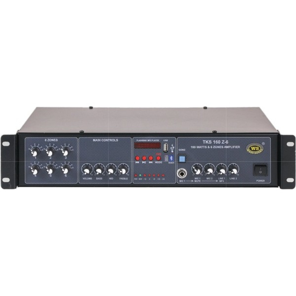 West Sound Tks 160 Z-6 160 Watt 6 Bölgeli (Zonlu) Hat Trafolu Amfi Oto Boyaları Fiyatı
