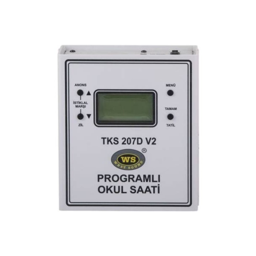 West Sound Tks 207 D V2 Duvar Tipi Programlı Okul Saati Oto Boyaları Fiyatı