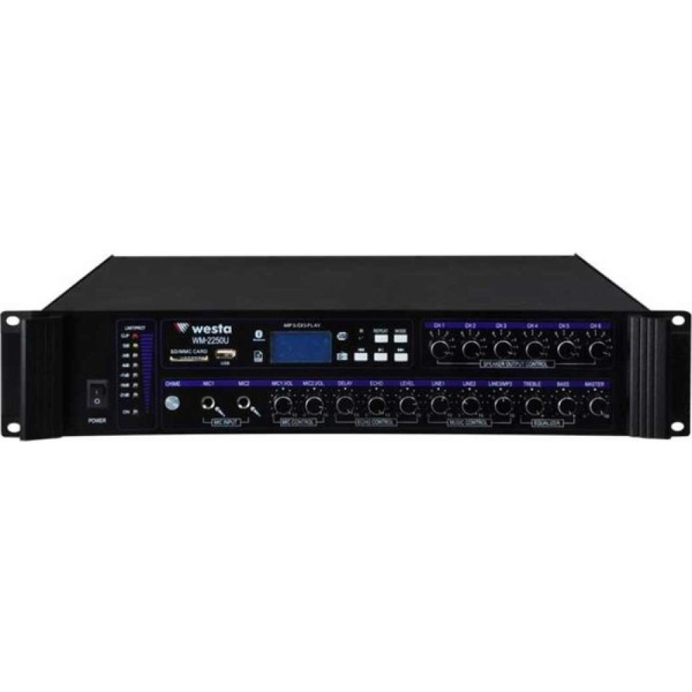 Westa WM-2250U 100 V Mixer Amfi Oto Boyaları Fiyatı