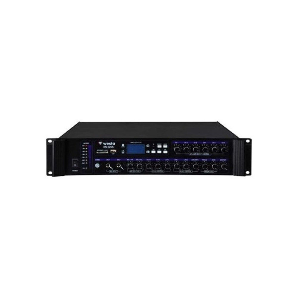 Westa Wm-2250U 6 Bölgeli 120 Watt Amfili Mikser Oto Boyaları Fiyatı