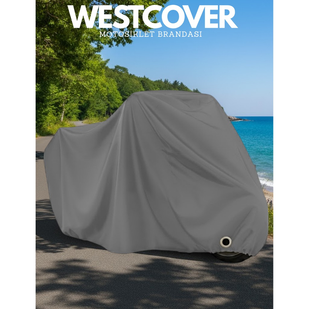 WestCover Honda Cb 750 Hornet Arka Çanta Uyumlu (Gri-Kilitli) 4 Mevsim Motosiklet Brandası Örtüsü - ARKA ÇANTALI-KİLİTLİ Motorsiklet Brandaları Fiyatı