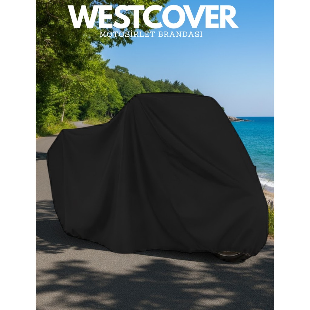 WestCover Honda Cb 750 Hornet Branda Motosiket Brandası (Siyah Renk) 4 Mevsim Motor Koruma Örtüsü - SİYAH-ÇANTA YOK Motorsiklet Brandaları Fiyatı