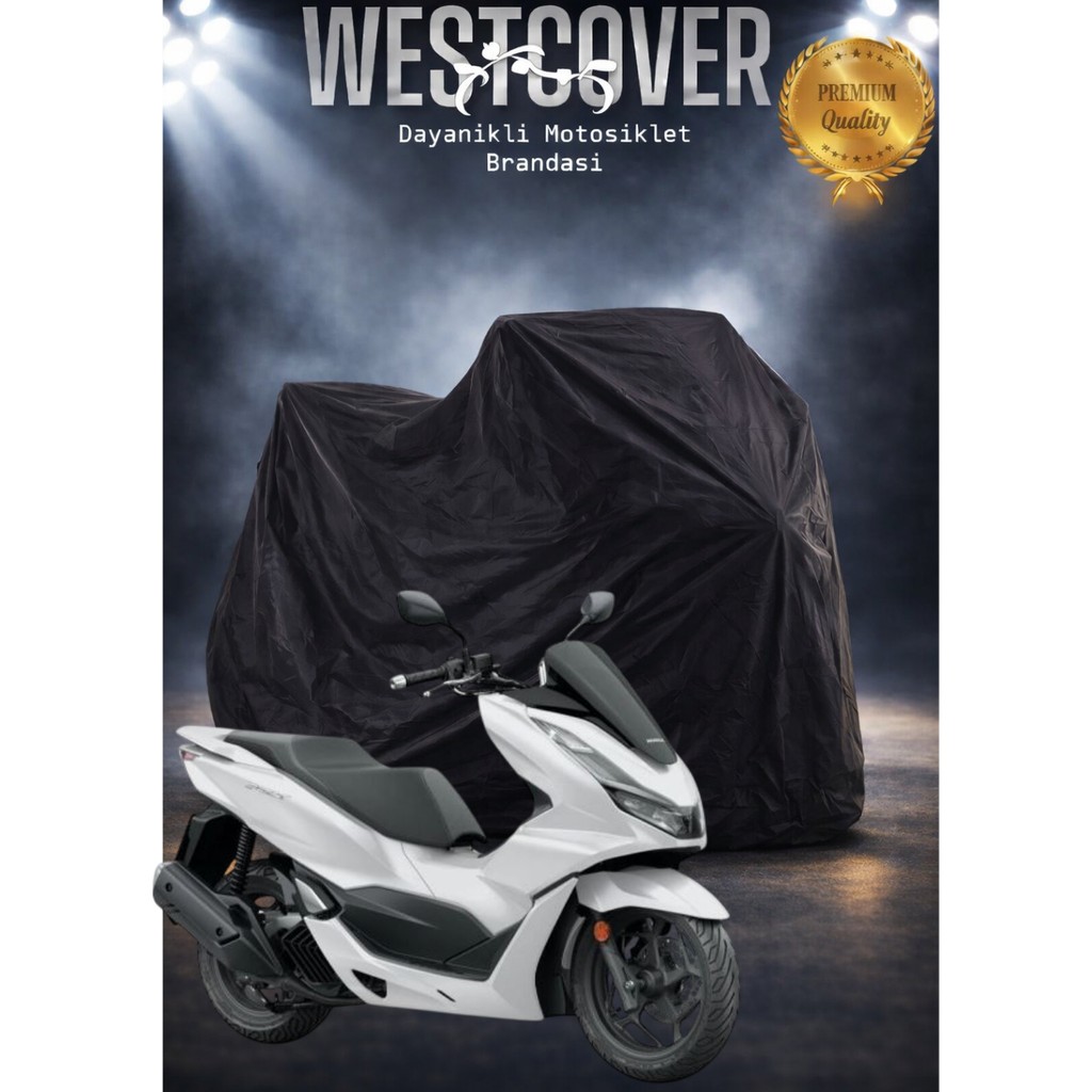 WestCover Siyah Honda Pcx 125 Uyumlu Motor Çadırı,motosiklet Brandası Motorsiklet Brandaları Fiyatı